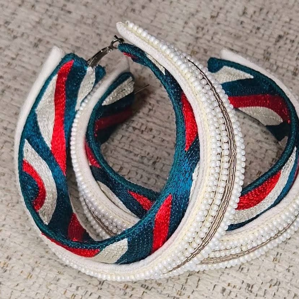 Boho Chic Multicolor Earrings - image 8